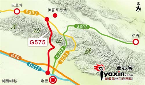 新疆哈密地区新建76公里长高速公路